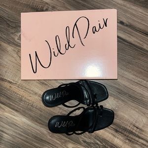 classic short black heel